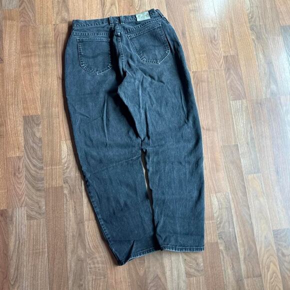 Black Lee Relaxed Fit Jeans - Picture 5 of 8